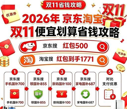 京东搜福利333领取优惠券_2026双十一京东优惠叠加顺序_京东双11